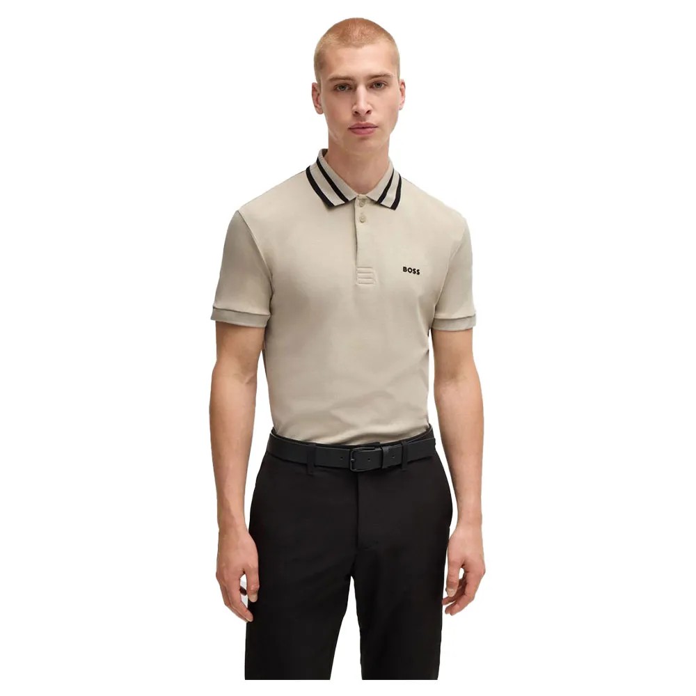 BOSS Paule Short Sleeve POLO衫 透氣 舒適 有領 休閒 正品歐洲代購 [141243199]