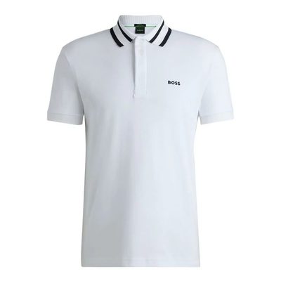 BOSS Paule Short Sleeve POLO衫 柔軟 舒適 男款 正品歐洲代購 [141243202]