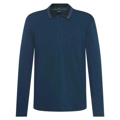 BOSS Plisy Long Sleeve POLO衫 舒適 合身版型 正品歐洲代購 [141243231]
