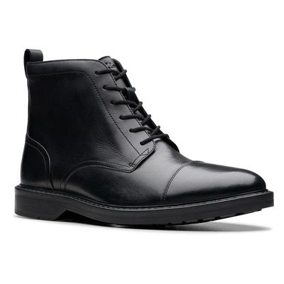 CLARKS Aldwin Cap Booties 靴子 真皮 正品代購