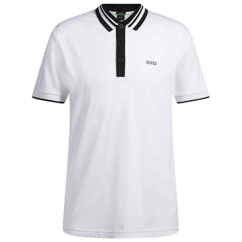 BOSS Paule Tape Short Sle POLO衫 合身版型 棉質面料 正品歐洲代購 [141391639]