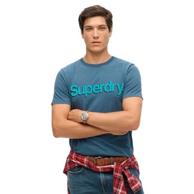 SUPERDRY Classic Core Logo Sh T恤 經典 有機棉 正品歐洲代購 [141483624]