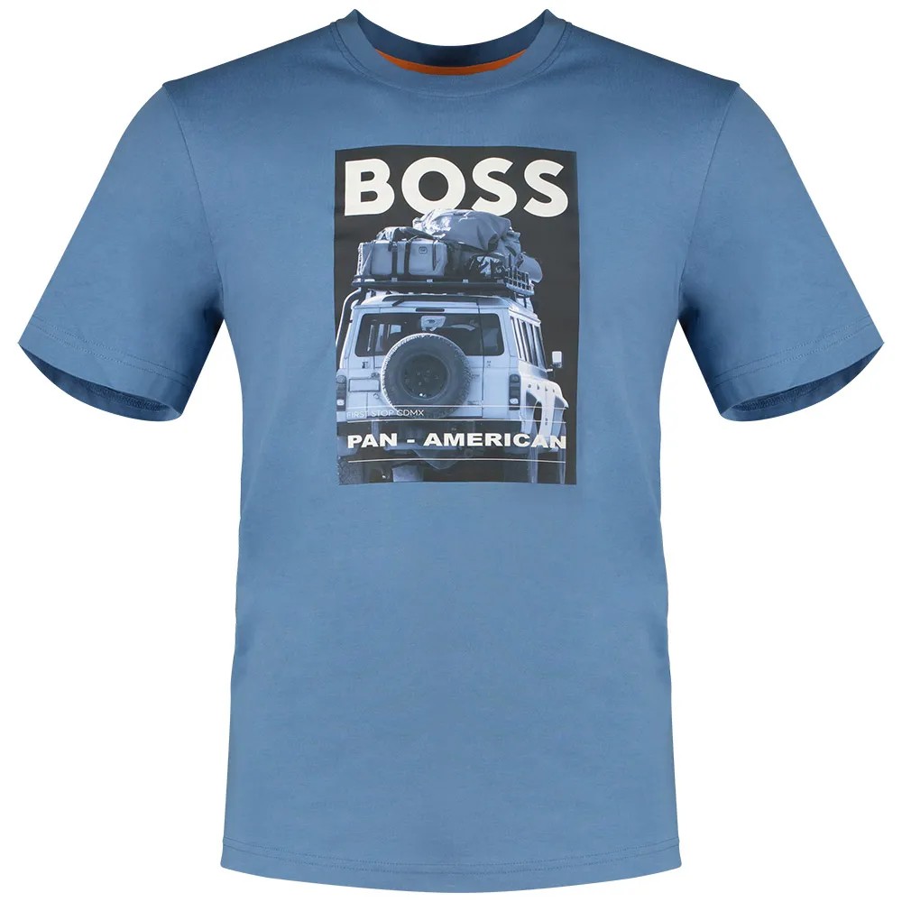 BOSS Mextour Short Sleeve T恤 透氣 舒適 經典 男款 正品歐洲代購 [141488210]