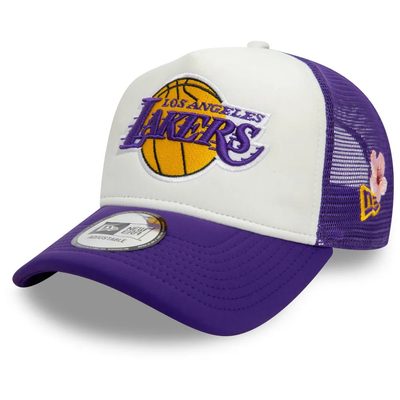 NEW ERA Nba Flower Lakers Trucker 棒球帽 正品代購
