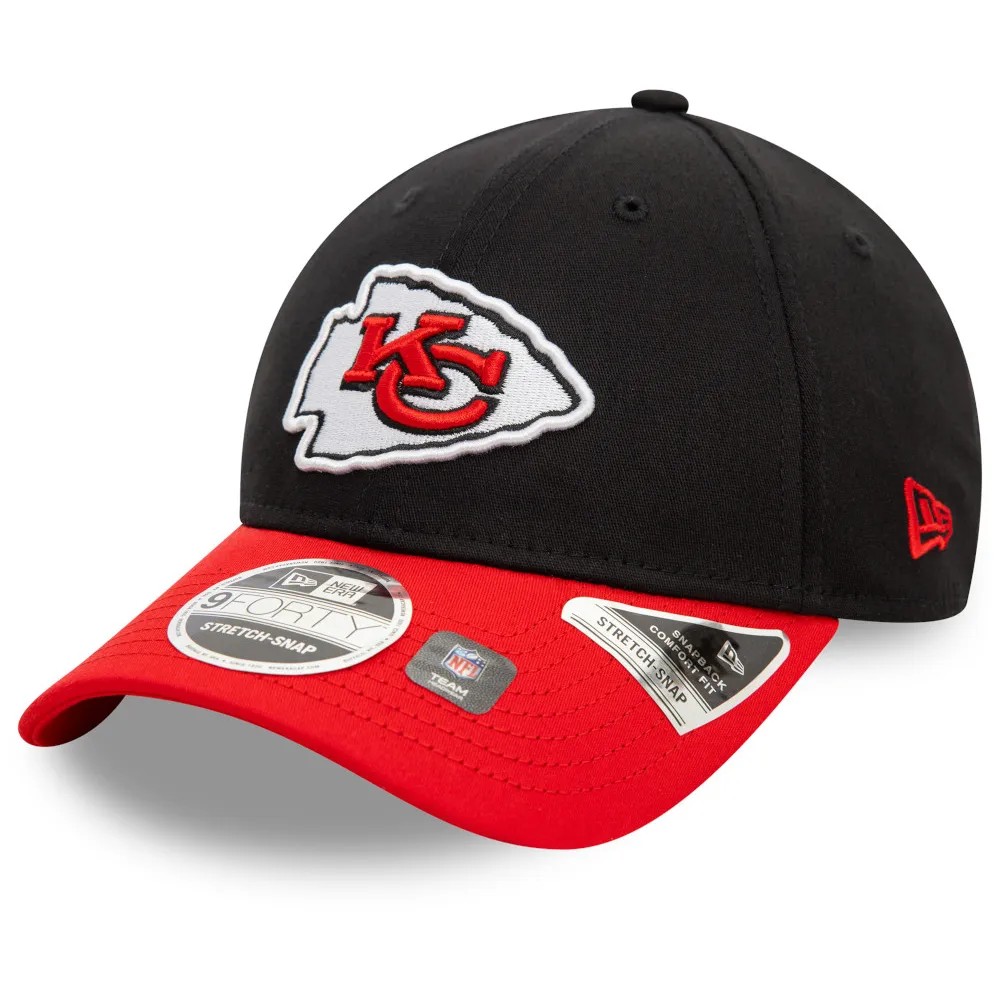 NEW Era Nfl Kansas City 棒球帽 彈性 正品歐洲代購 [141491422]