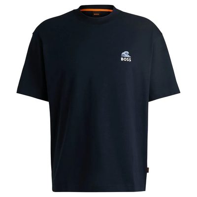 BOSS Numbers Short Sleeve T恤 短袖 休閒 男款 正品歐洲代購 [141546032]