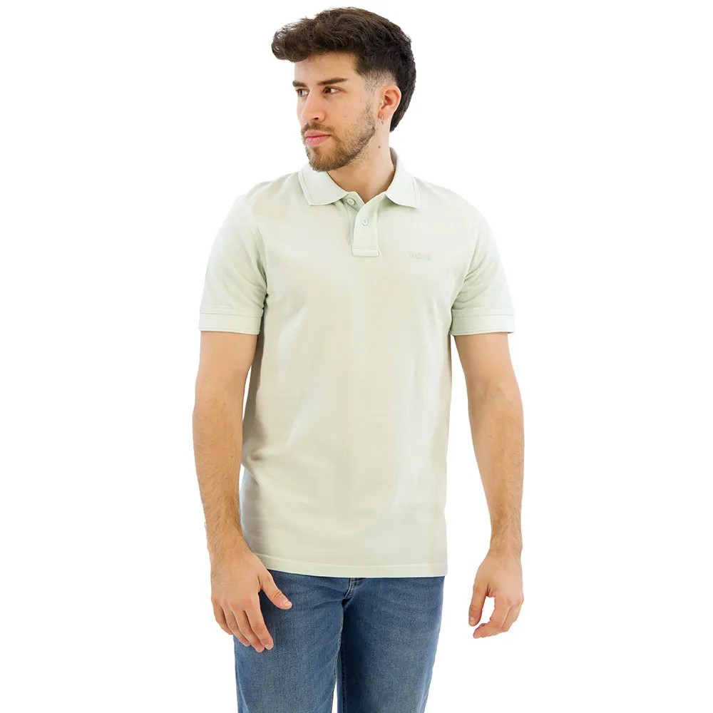 BOSS Prime Short Sleeve POLO衫 透氣 舒適 有領 休閒 正品歐洲代購 [141546073]