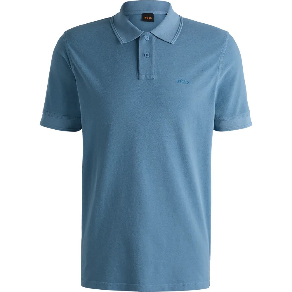 BOSS Prime Short Sleeve POLO衫 透氣 舒適 有領 休閒 正品歐洲代購 [141546074]