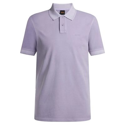 BOSS Prime Short Sleeve POLO衫 透氣 舒適 有領 休閒 正品歐洲代購 [141546076]
