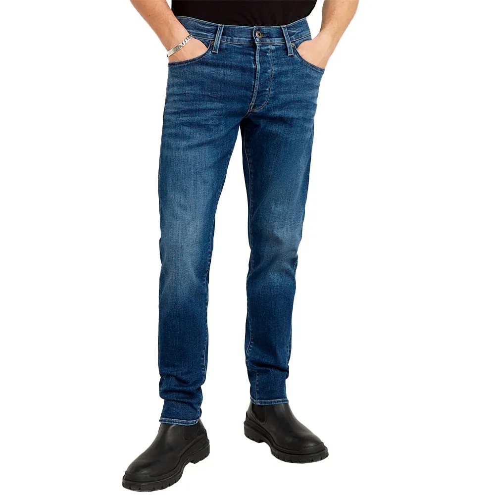 G-STAR RAW Star Slim 牛仔褲 耐磨 修身 直筒 休閒 正品歐洲代購 [141549540]