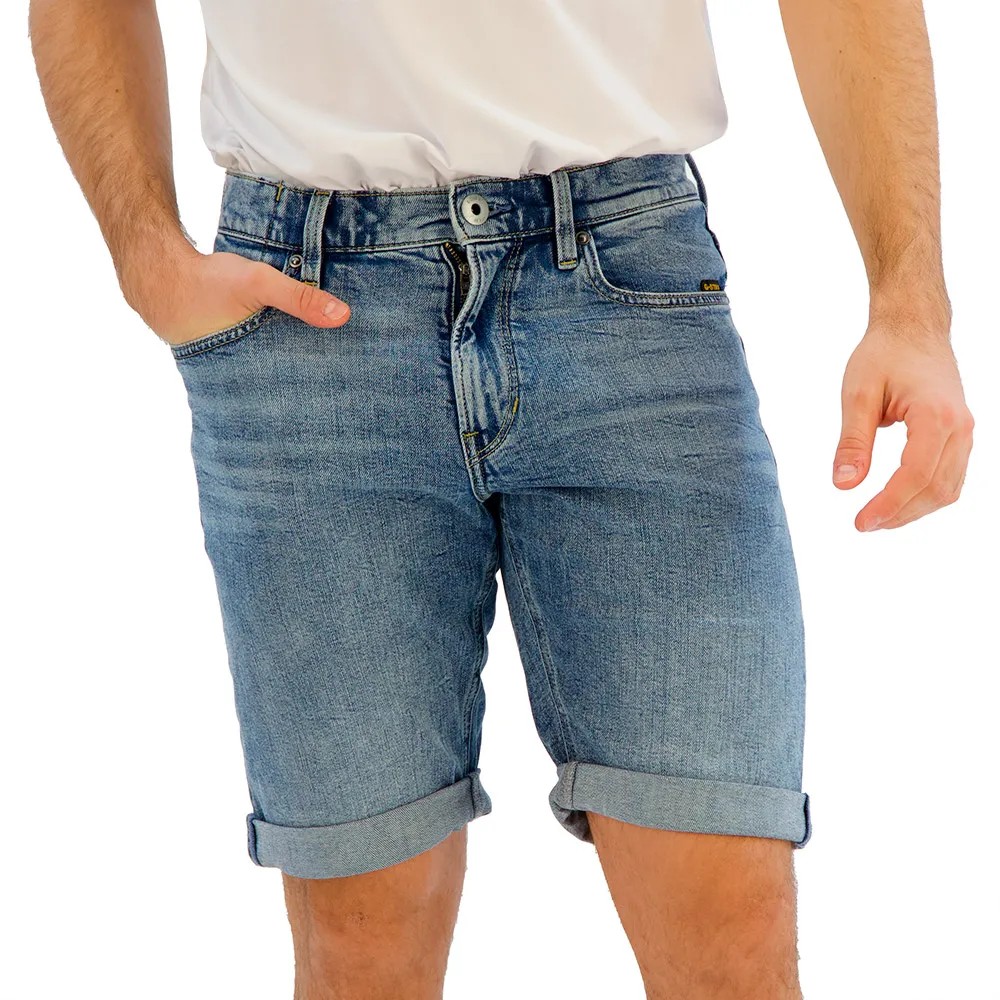 G-STAR RAW Star Mosa Denim 短褲 耐磨 寬鬆版型 正品歐洲代購 [141549598]