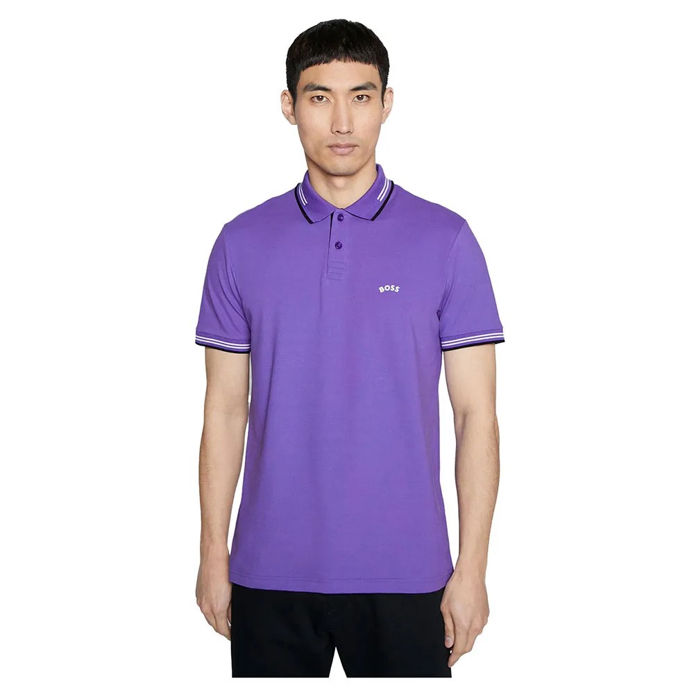 BOSS Paul Curved Short Sl POLO衫 修身 舒適 正品歐洲代購 [141596721]