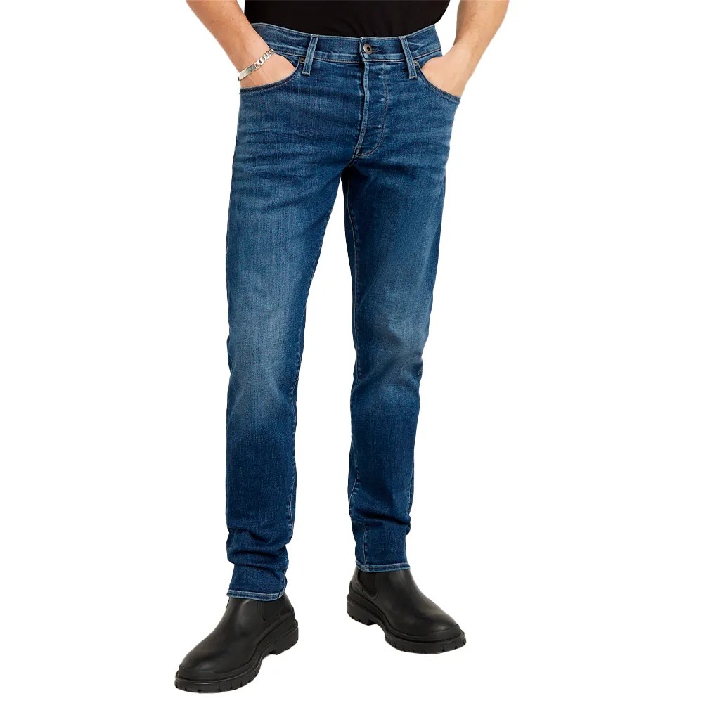 G-STAR RAW Star Slim 牛仔褲 耐磨 修身 直筒 休閒 正品歐洲代購 [141623255]