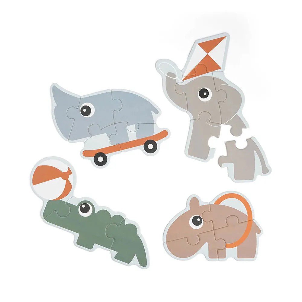 DONE Deer Jigsaw Set Play 厚紙板 幼兒拼圖 正品歐洲代購 [141632333]