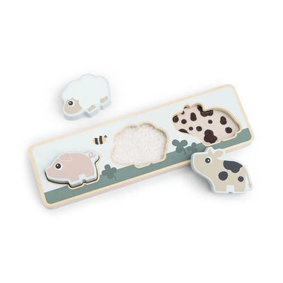 DONE BY DEER Deer Sensory Tiny Farm Puzzle 拼圖 正品代購