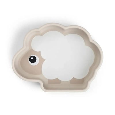 DONE BY DEER Deer Silicone Stick Stay Sheepy Bowl 餐盤組 正品代購