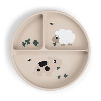DONE BY DEER Deer Stick Stay Compartment Tiny Farm Plate 餐盤組 正品代購