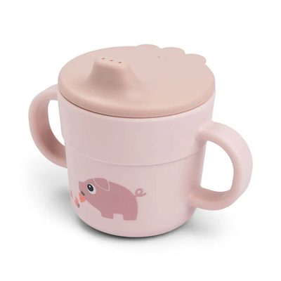 DONE BY DEER Deer Tiny Farm Spout Cup 餐盤組 正品代購