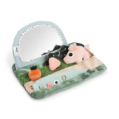 DONE BY DEER Deer Tummy Time Sensory Mirror Tiny Farm Baby Toy 嬰兒玩具 正品代購