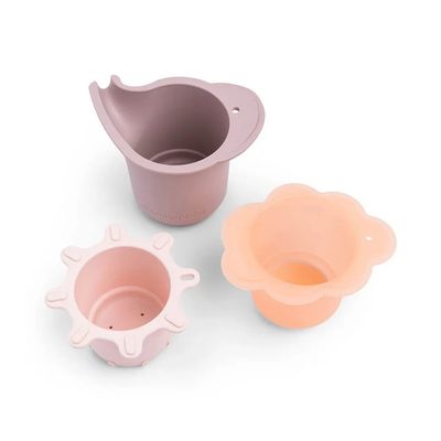 DONE BY DEER Deer Water Play Stacking Cups Elphee Baby Toy 嬰兒玩具 3件組 正品代購