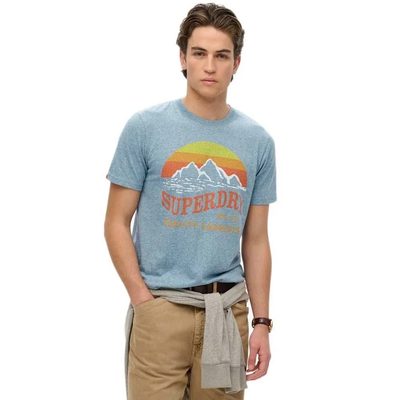 SUPERDRY Cl Great Outdoors Re T恤 經典 透氣 寬鬆 正品歐洲代購 [141663004]