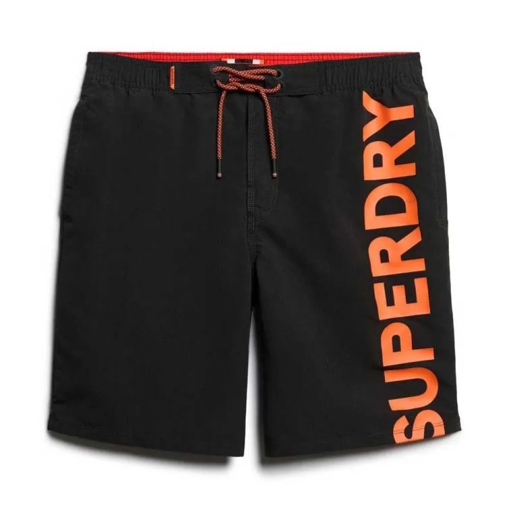SUPERDRY Classic 19 Logo Swim 短褲 經典 經典泳褲 正品歐洲代購 [141663007]
