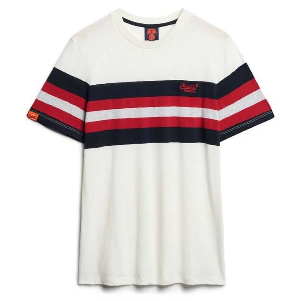 SUPERDRY Essential Stripe Sho T恤 透氣 寬鬆版型 正品歐洲代購 [141663236]