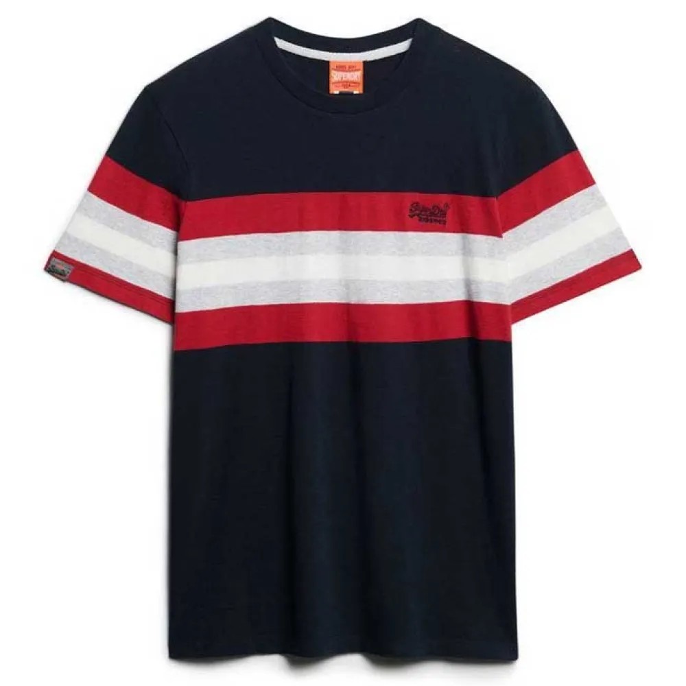 SUPERDRY Essential Stripe Sho T恤 透氣 寬鬆 正品歐洲代購 [141663237]