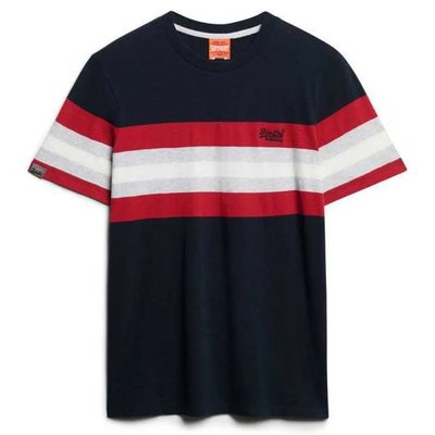 SUPERDRY Essential Stripe Sho T恤 透氣 寬鬆 正品歐洲代購 [141663237]