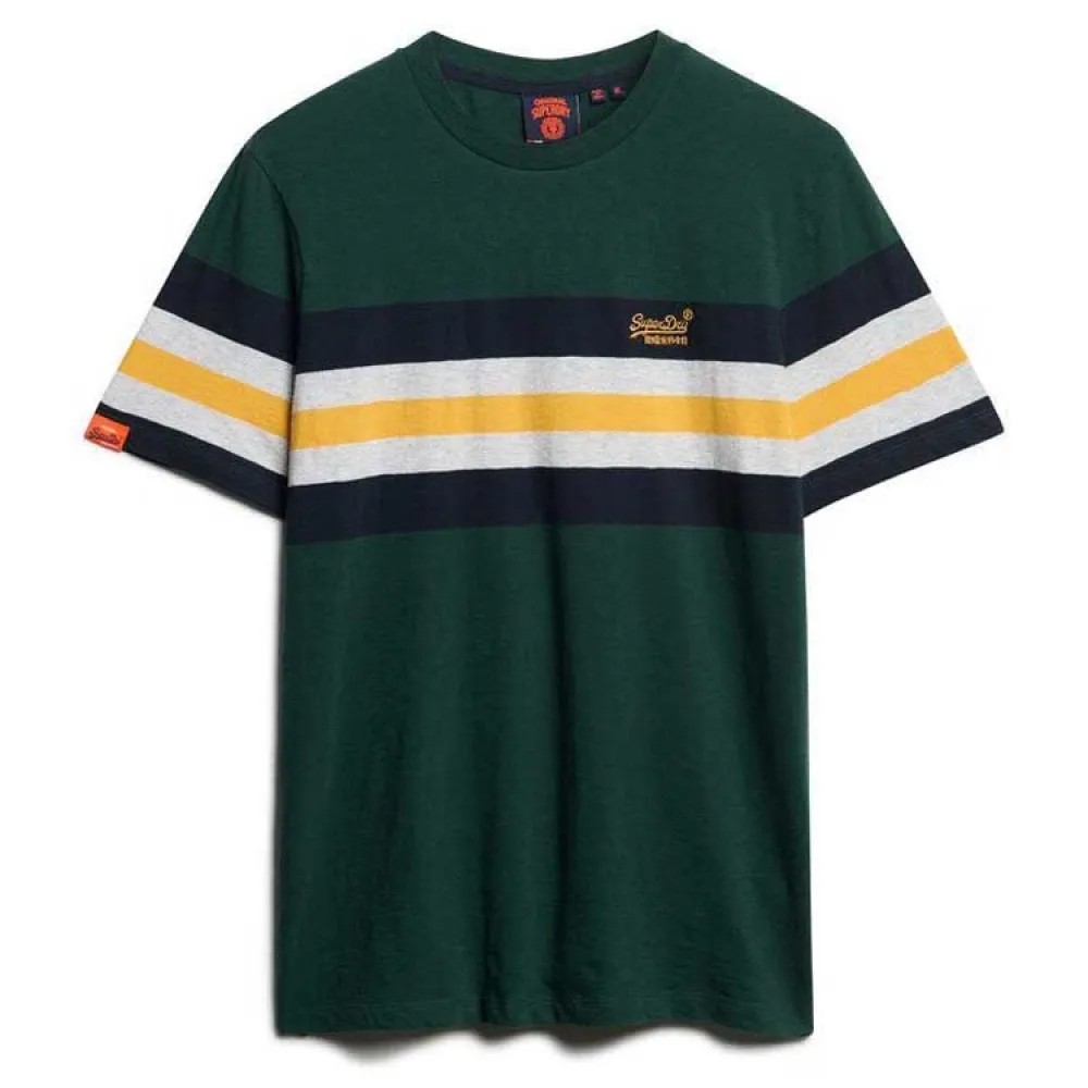 SUPERDRY Essential Stripe Sho T恤 透氣 寬鬆 正品歐洲代購 [141663238]