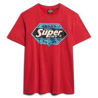 SUPERDRY Gasoline Graphic Rel T恤 耐磨 寬鬆版型 正品歐洲代購 [141663257]