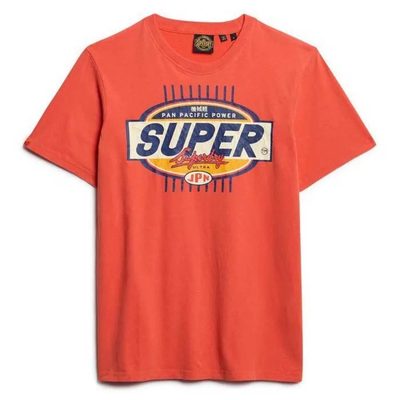 SUPERDRY Gasoline Graphic Rel T恤 耐磨 透氣 寬鬆 正品歐洲代購 [141663259]