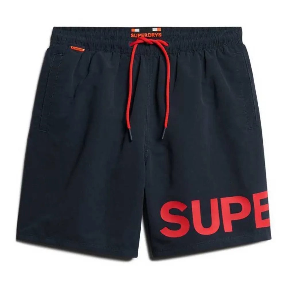 SUPERDRY Graphic 17 Swimming 短褲 透氣 快乾 正品歐洲代購 [141663266]