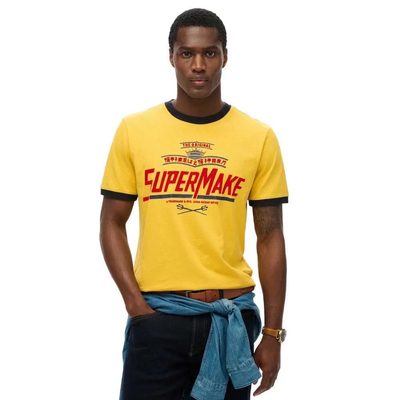SUPERDRY Modern Industry Rela T恤 寬鬆 舒適 正品歐洲代購 [141663442]