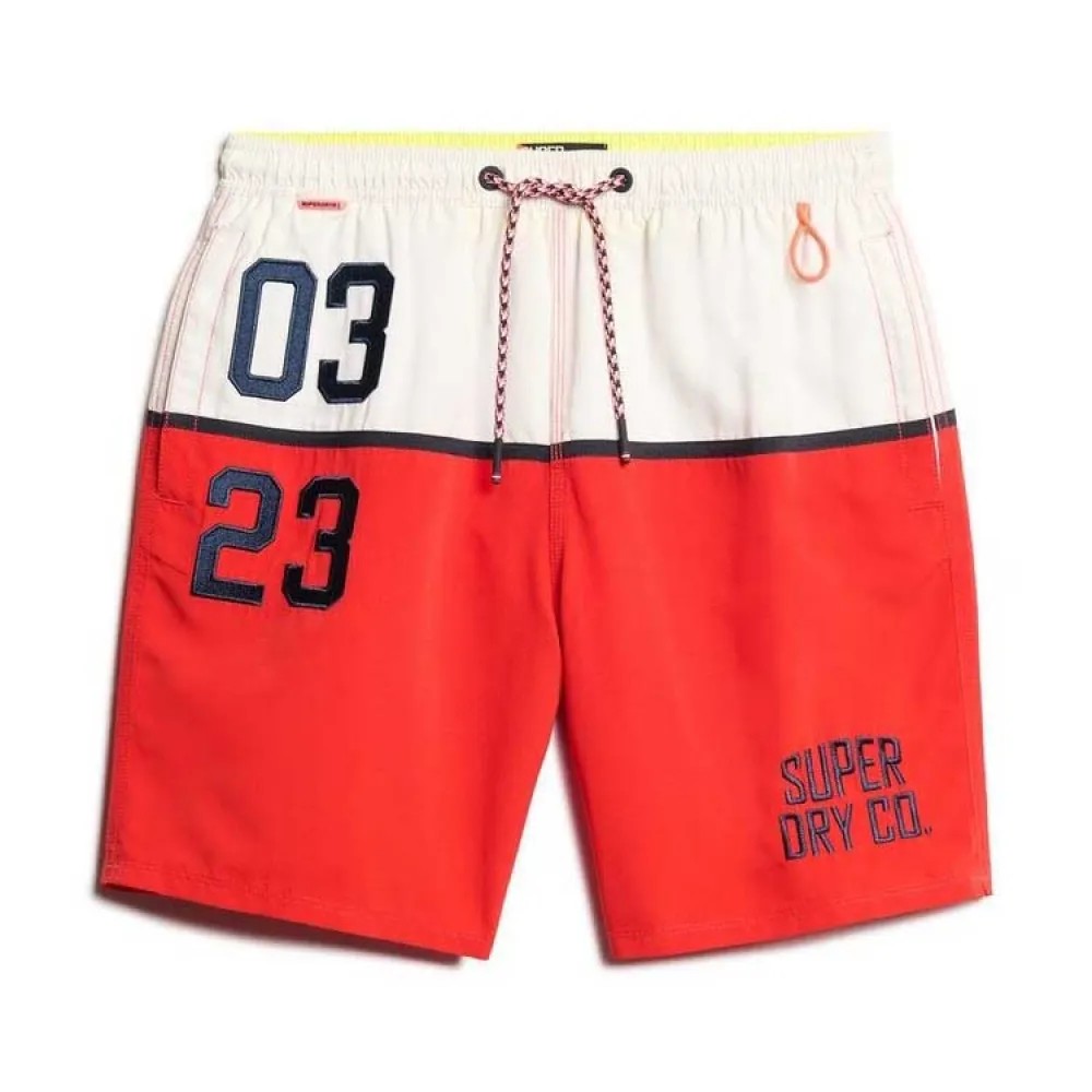 SUPERDRY Nautical Logo 17 Swi 短褲 舒適 合身 正品歐洲代購 [141663453]