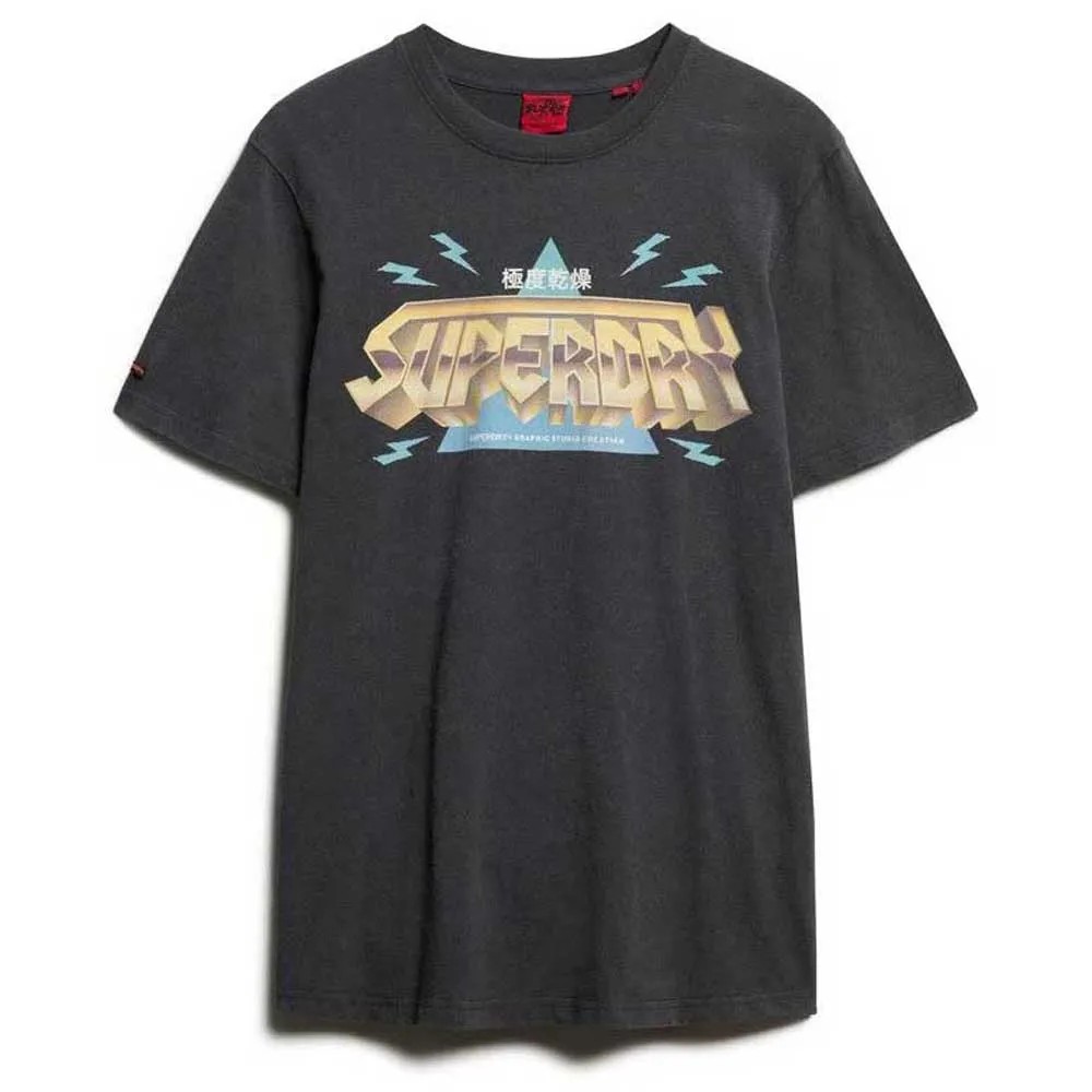 SUPERDRY Rock Band Logo Relax T恤 寬鬆 透氣 正品歐洲代購 [141663533]