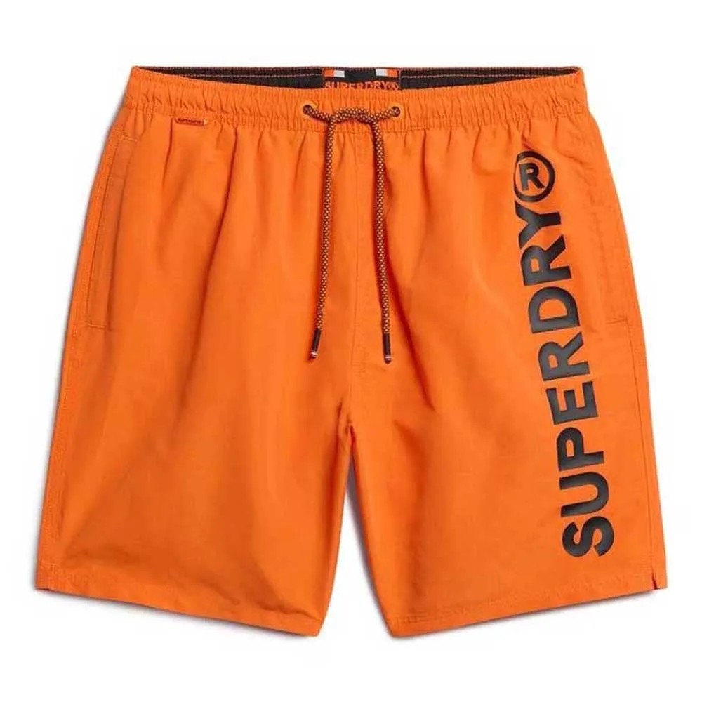 SUPERDRY Sport Graphic 17 Swi 短褲 合成材質 正品歐洲代購 [141663556]