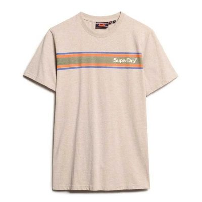 SUPERDRY Venue Logo Stripe Re T恤 寬鬆版型 正品歐洲代購 [141663699]