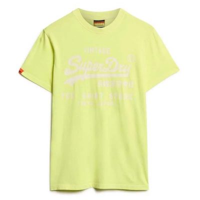 SUPERDRY Vl Neon Relaxed Shor T恤 寬鬆版型 棉質 正品歐洲代購 [141663799]