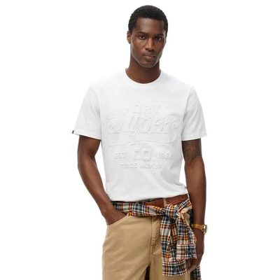 SUPERDRY Workwear Embossed Re T恤 工裝風 寬鬆版型 正品歐洲代購 [141663841]