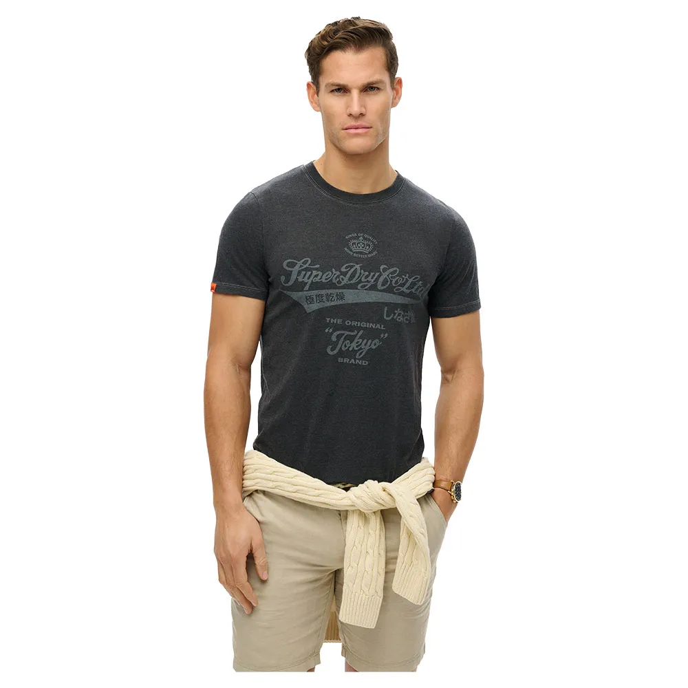 SUPERDRY Workwear Washed Relaxed short sleeve T-shirt 歐洲代購 [141663857]
