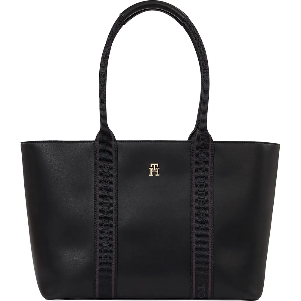 TOMMY HILFIGER Logotape Shopper Bag 舒適 耐磨 正品歐洲代購 [141679000]