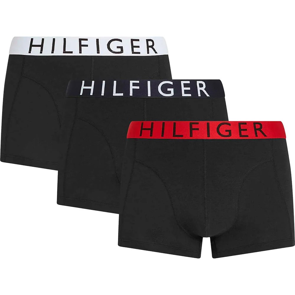 TOMMY HILFIGER 3件組 四角褲 彈性 透氣 舒適 男內褲 平口褲 正品歐洲代購 [141679167]
