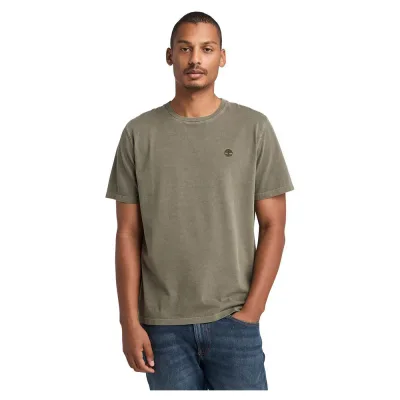 TIMBERLAND Dunstan River Garment Dye Short Sleeve T Shirt T恤 刺繡Logo 正品代購