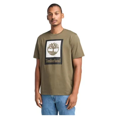 TIMBERLAND Stack Logo Colored Short Sleeve T Shirt T恤 正品代購