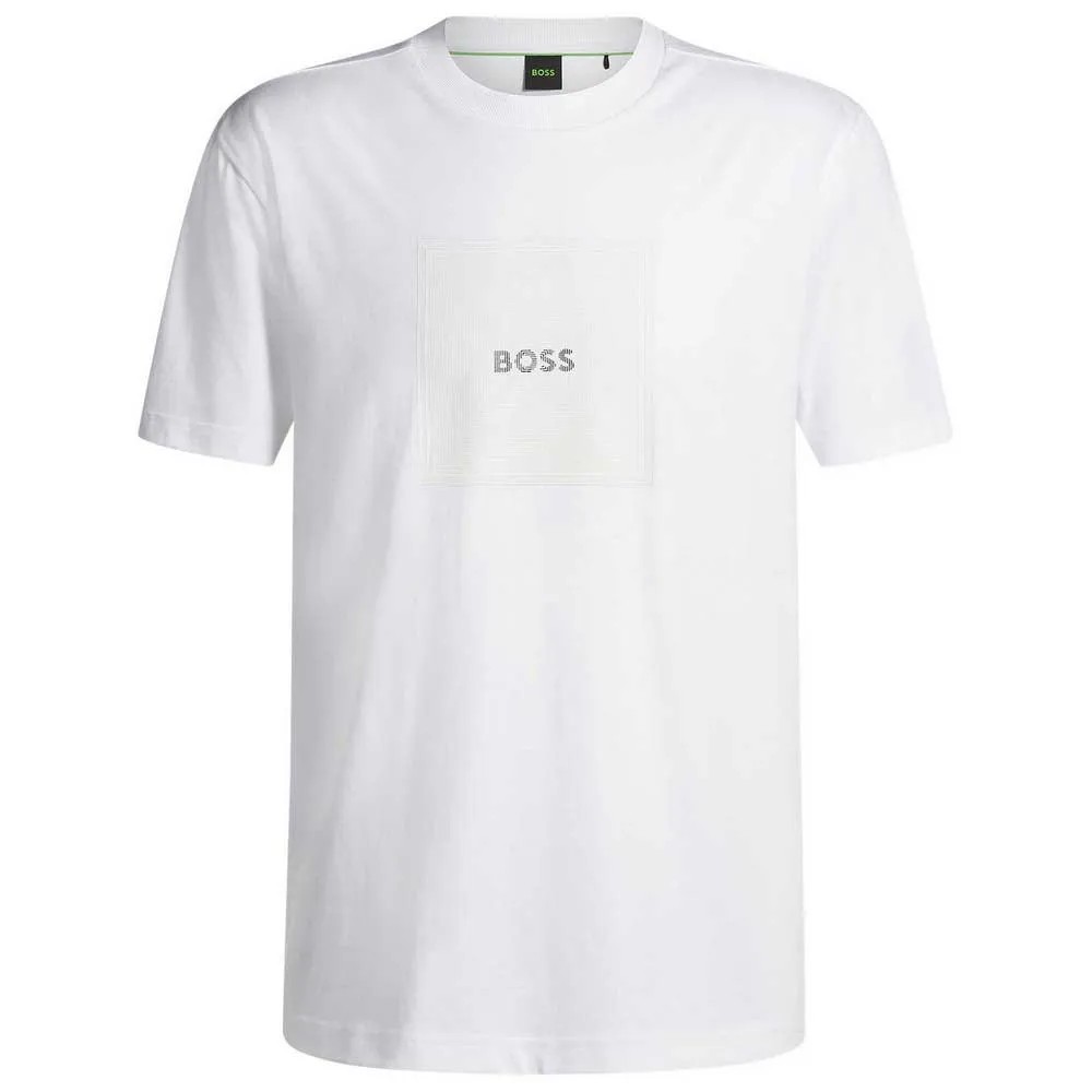 BOSS Logo Rib Short Sleev T恤 透氣 舒適 經典 男款 正品歐洲代購 [141693922]