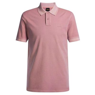 BOSS Prime Short Sleeve POLO衫 透氣 舒適 有領 休閒 正品歐洲代購 [141694095]