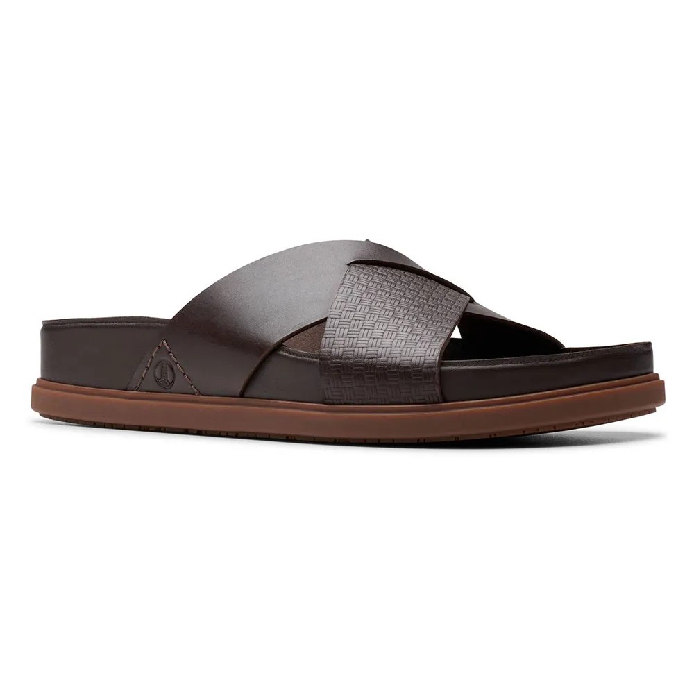 CLARKS Torford Cross 涼鞋 輕量 舒適 防滑 百搭 拖鞋 戶外 正品歐洲代購 [141706339]