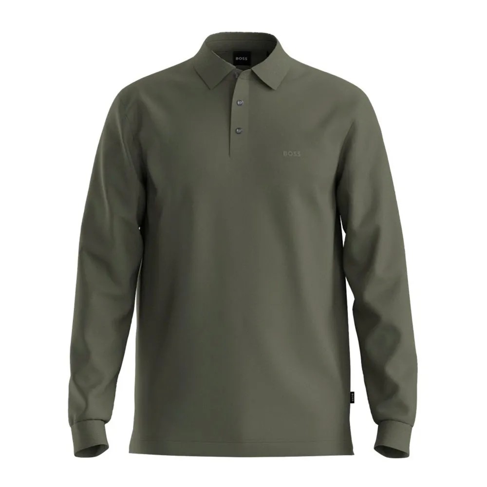 BOSS Pado Long Sleeve POLO衫 透氣 舒適 有領 休閒 正品歐洲代購 [141840207]