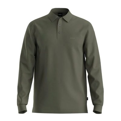 BOSS Pado Long Sleeve POLO衫 透氣 舒適 有領 休閒 正品歐洲代購 [141840207]